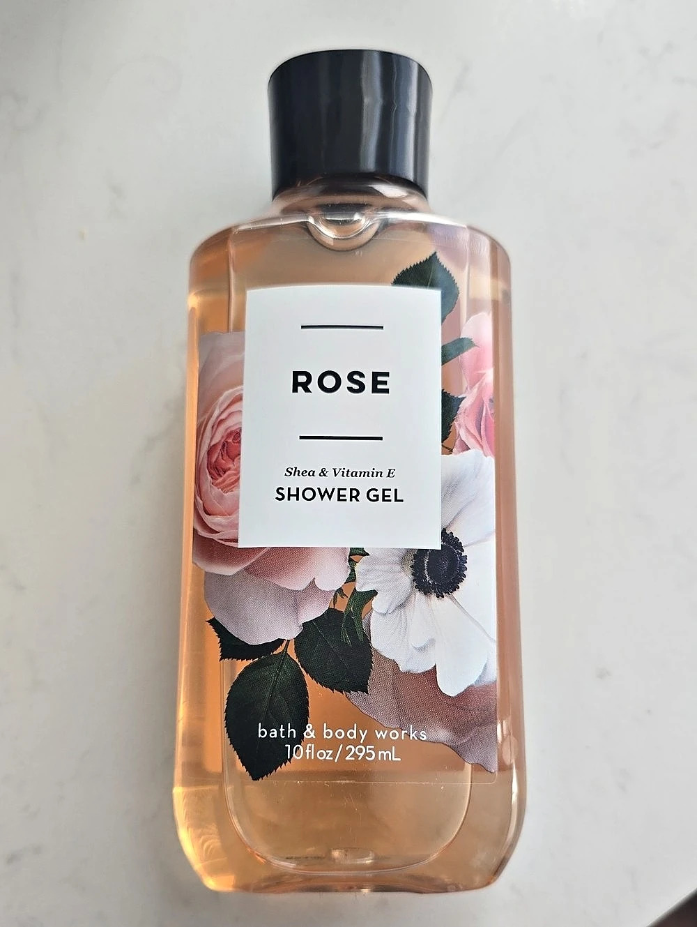 Bath & Body Works Rose Shea & Vitamin E Shower Gel Pink